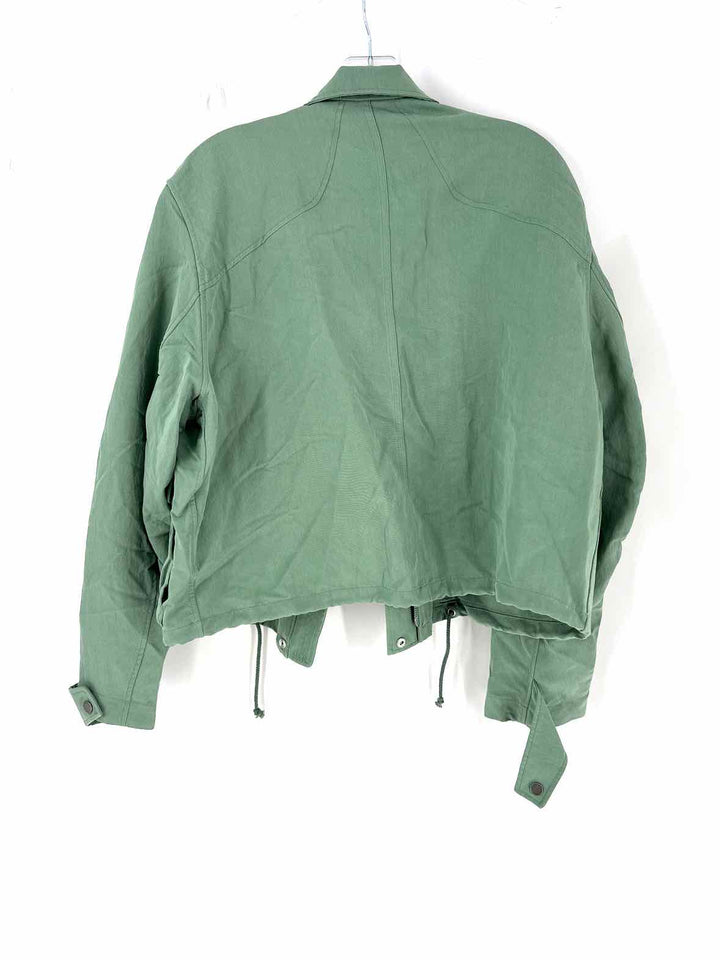 Size L RAG & BONE Green Jacket