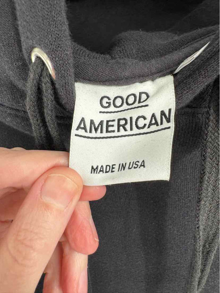 Size 2 GOOD AMERICAN Black Sweater