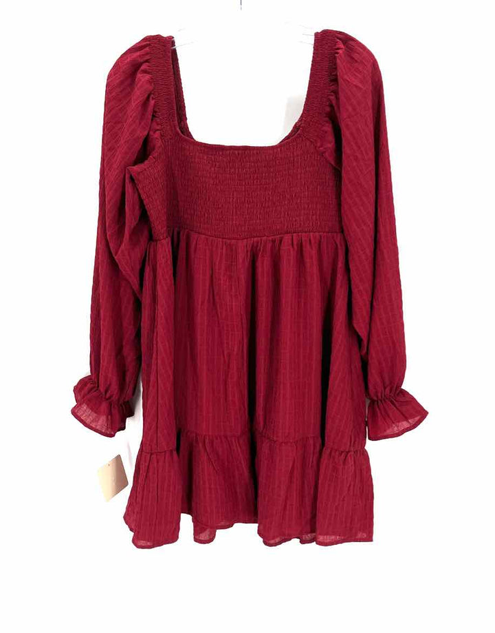 Size XL Burgundy Dress