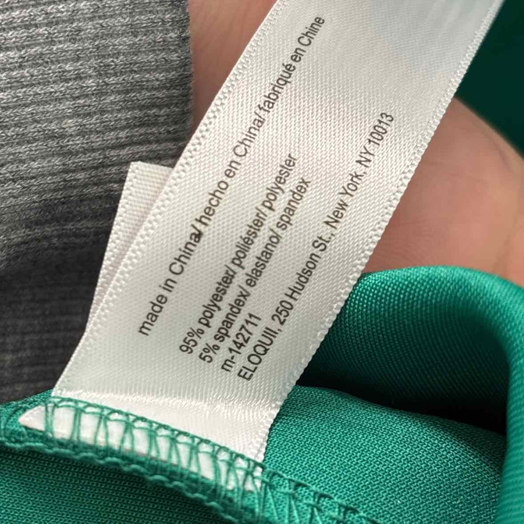 Size 18 ELOQUII Green Dress