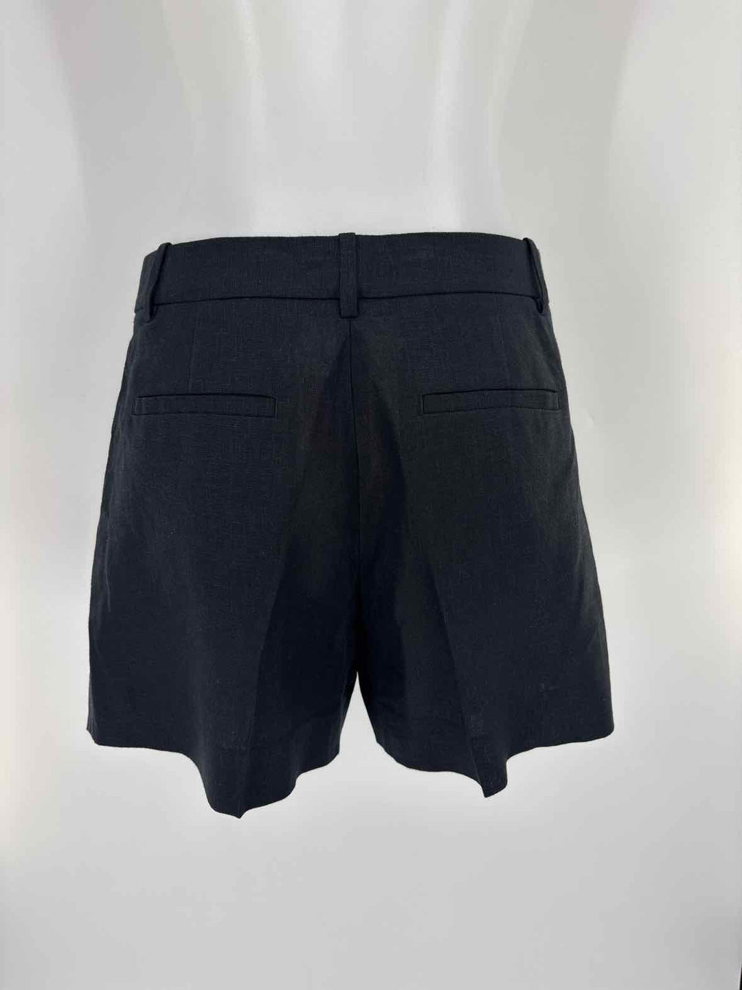 Size 4 Banana Republic Black Linen Shorts