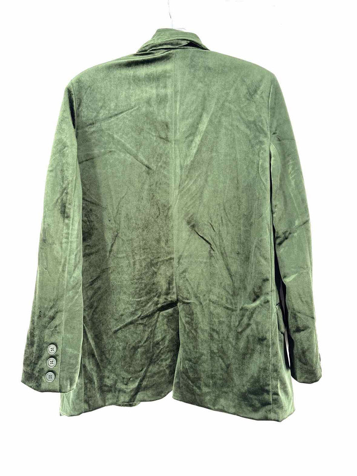 Size M BB Dakota Green Velour Jacket