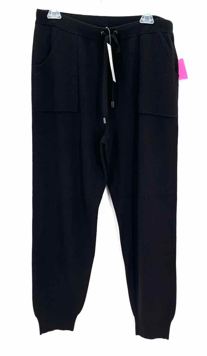 Size M Chico's Black Cotton Cashmere Pants