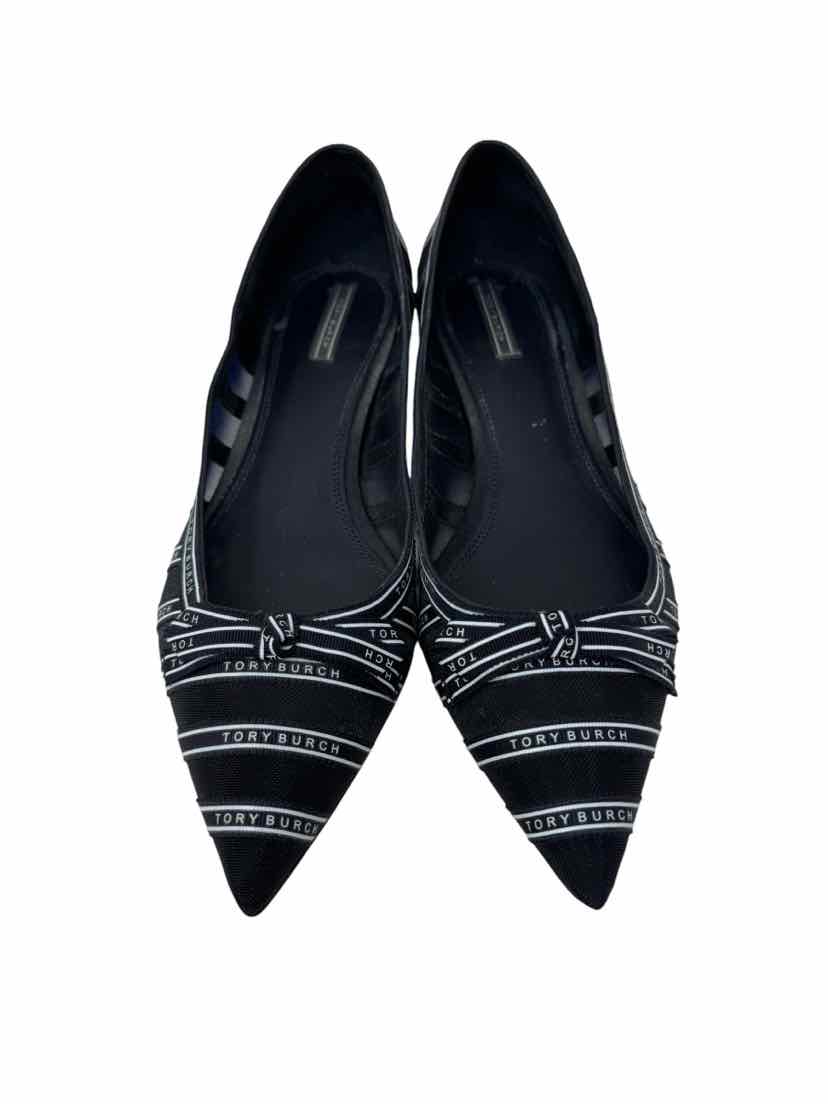 Shoe Size 9 Tory Burch Black Flats