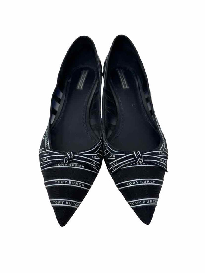 Shoe Size 9 Tory Burch Black Flats