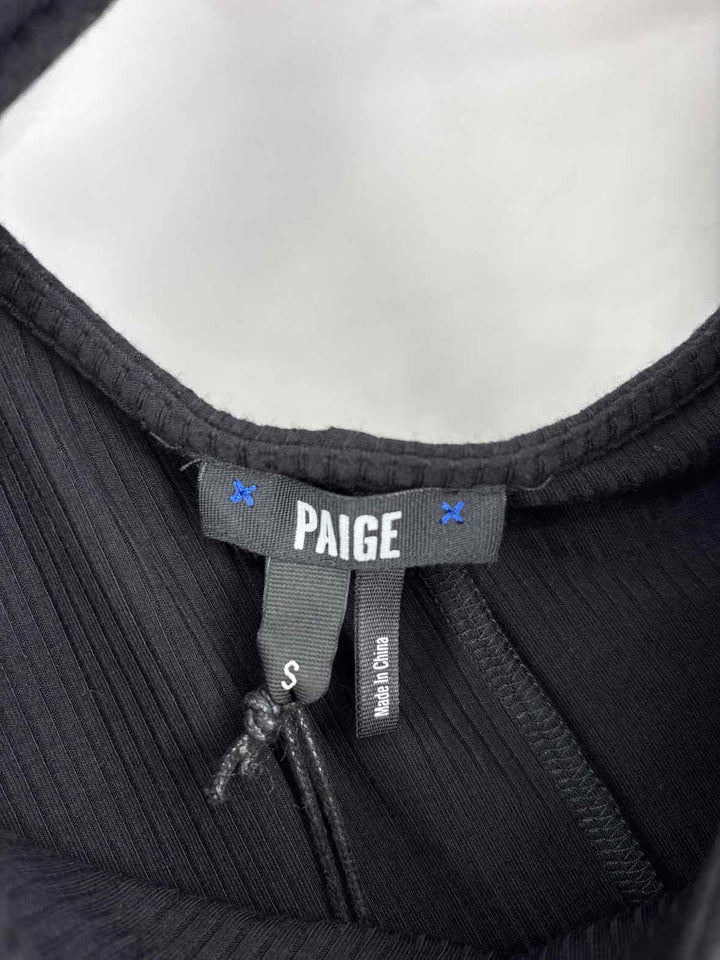 Size S PAIGE Black Dress