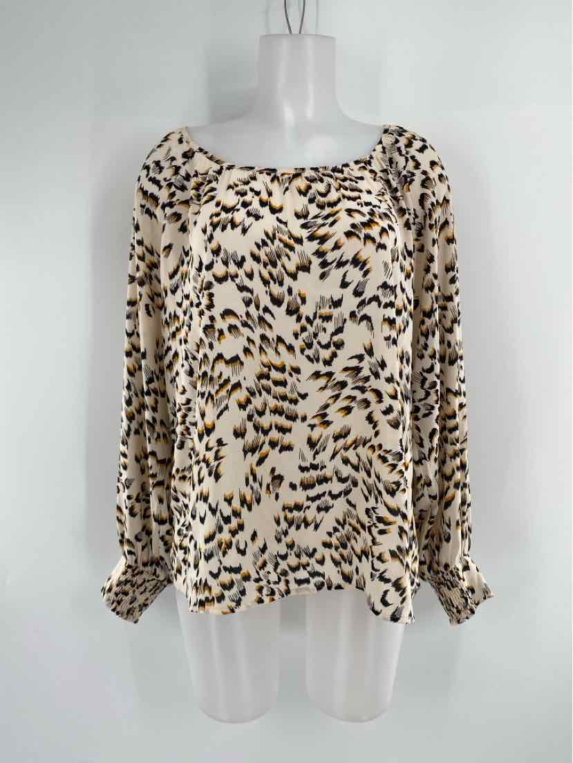 Size L CABI Cream Shirt