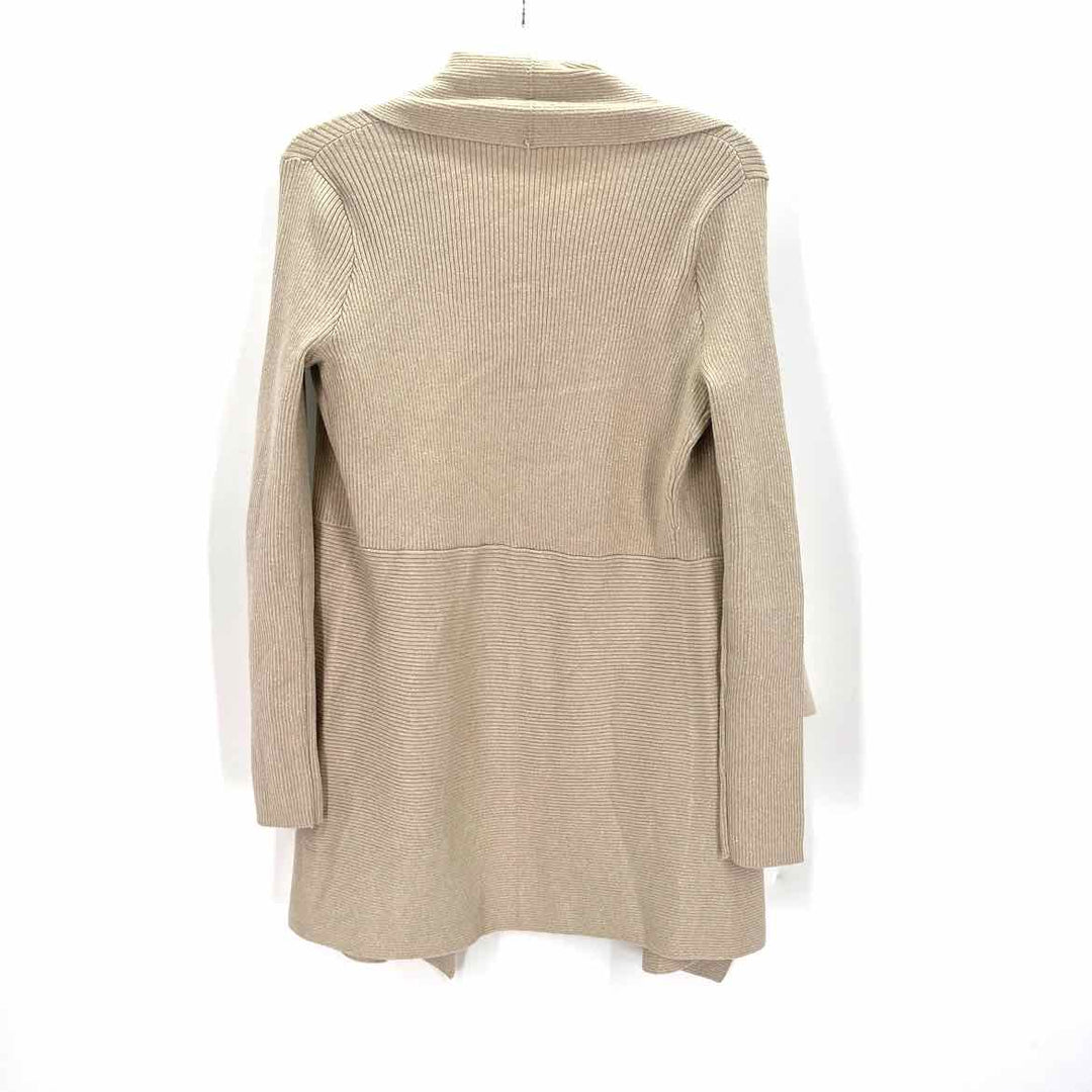 Size M TAHARI Gold Cardigan