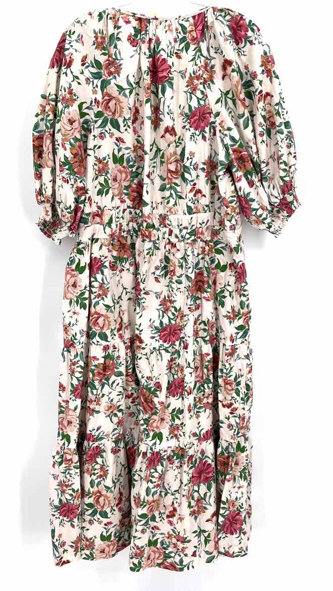 Size 2X Anthropologie Ivory Cotton Dress