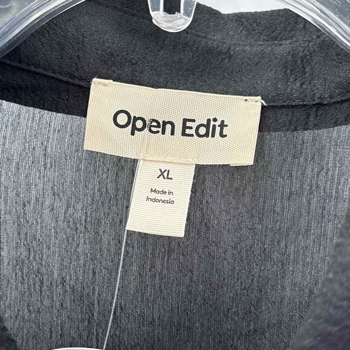 Size XL OPEN EDIT Black Jacket
