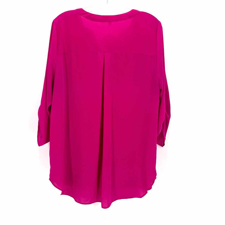 Size 1X CHAUS Fuschia Shirt