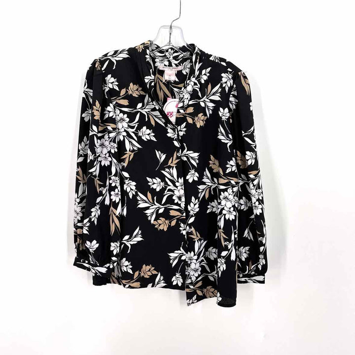 Size S Black Print Shirt