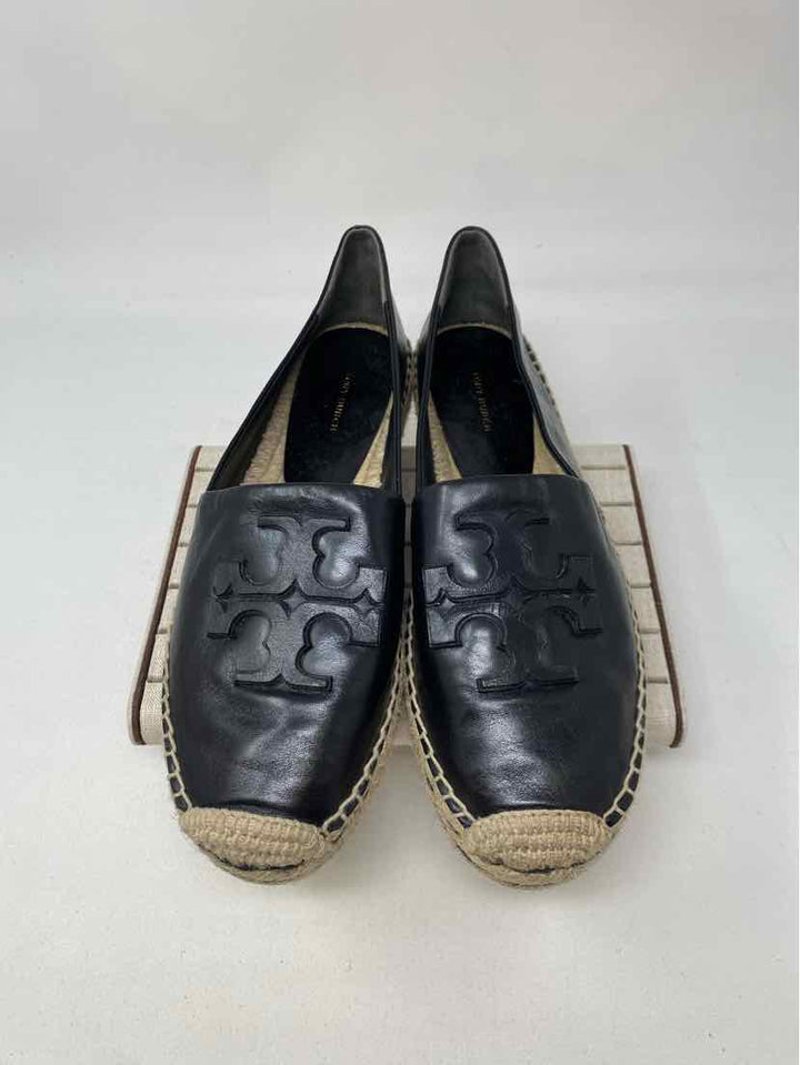 Shoe Size 10.5 Tory Burch Black Flats