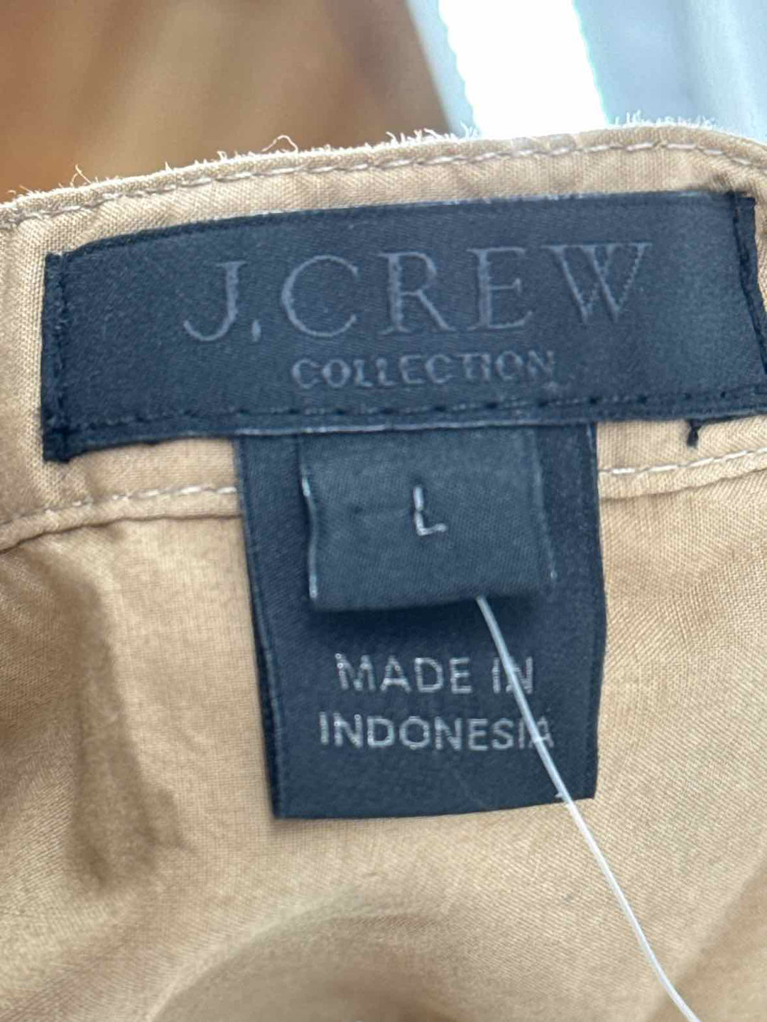 Size L J Crew Tan Dress