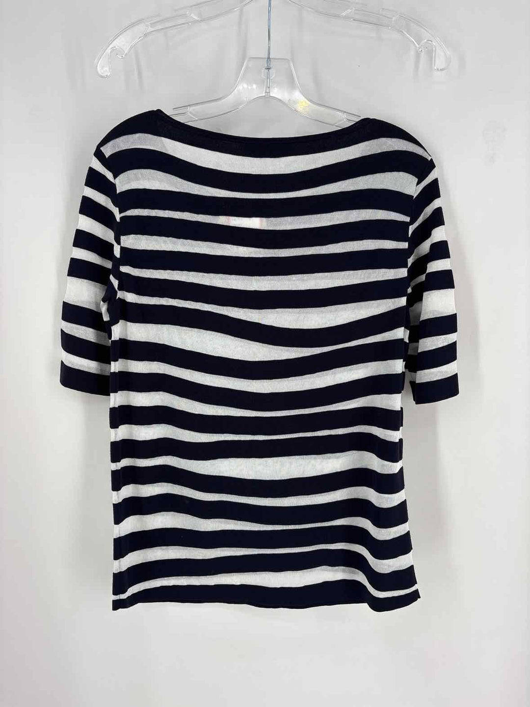 Size S LAFAYETTE Navy Print Shirt