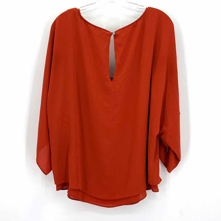 Size XL White House Black Market Orange Shirt