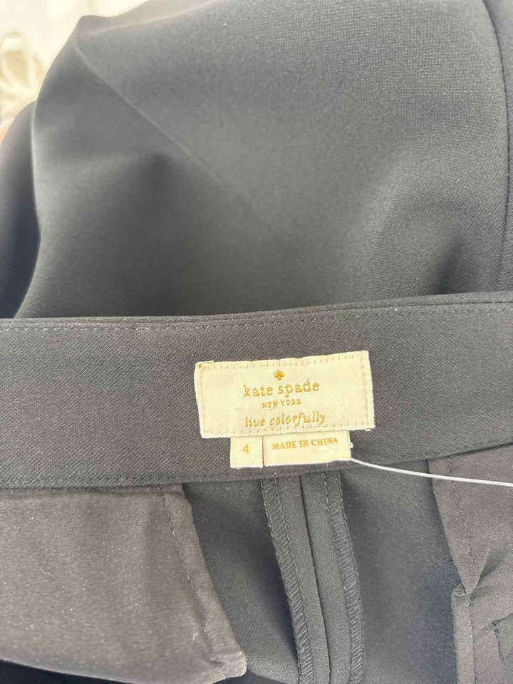 Size 4 Kate Spade Black Pants