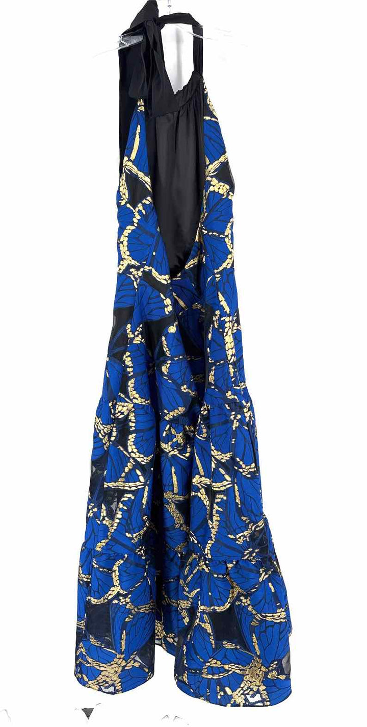 Size 12 MILLY Blue Print Dress