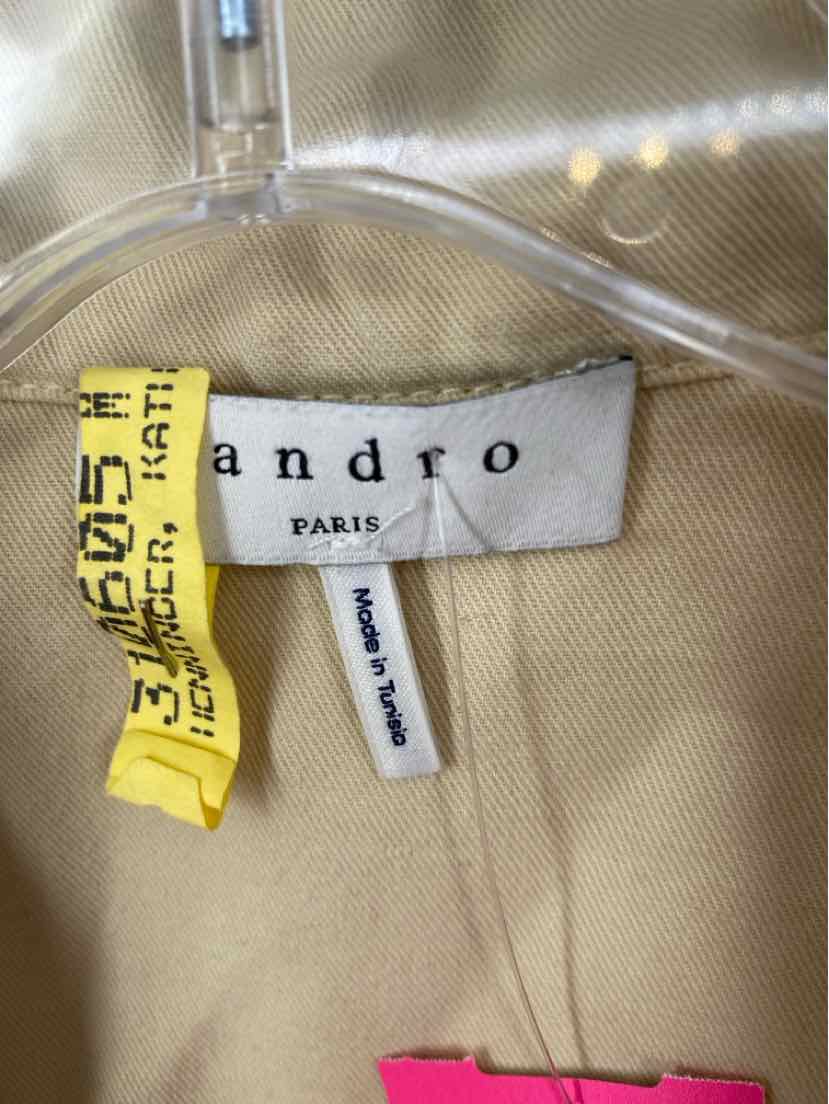 Size S SANDRO Beige Dress