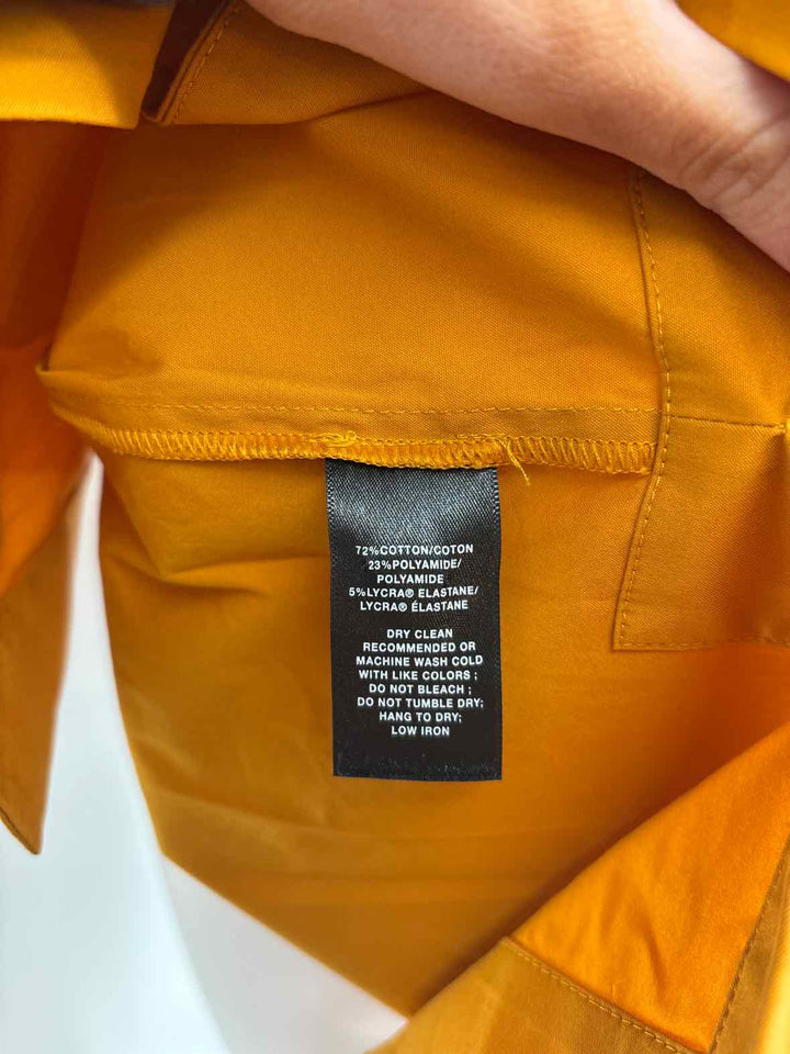 Size 1X LAFAYETTE Mustard Shirt