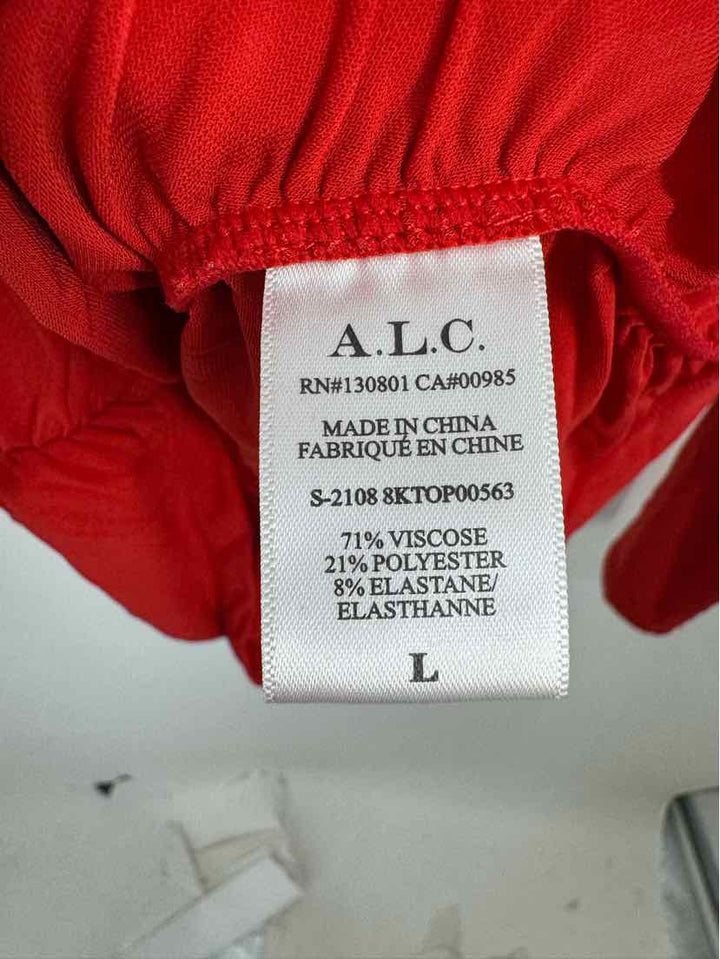 Size L ALC Red Shirt