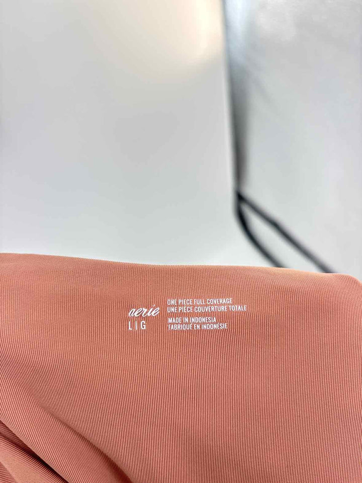 Size L AERIE Tan Swimsuit