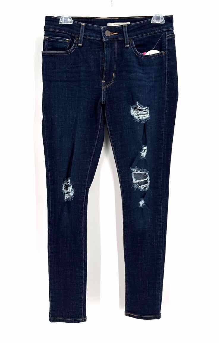 Size 27 Levi's Navy Denim Jeans