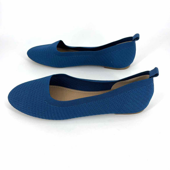 Shoe Size 10 Blue Flats