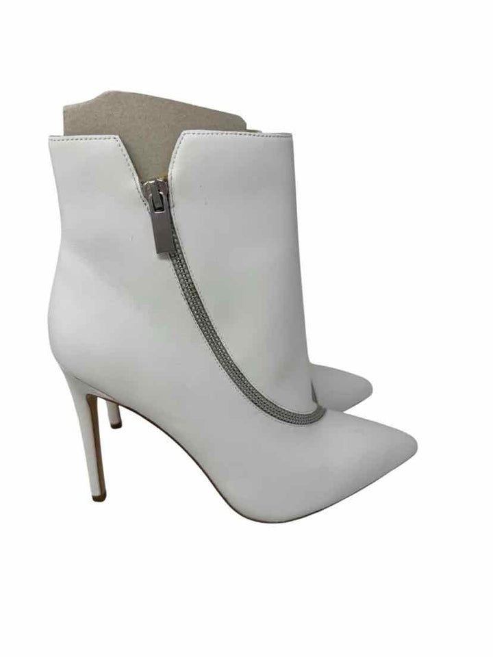 Shoe Size 7.5 Aldo White Boots