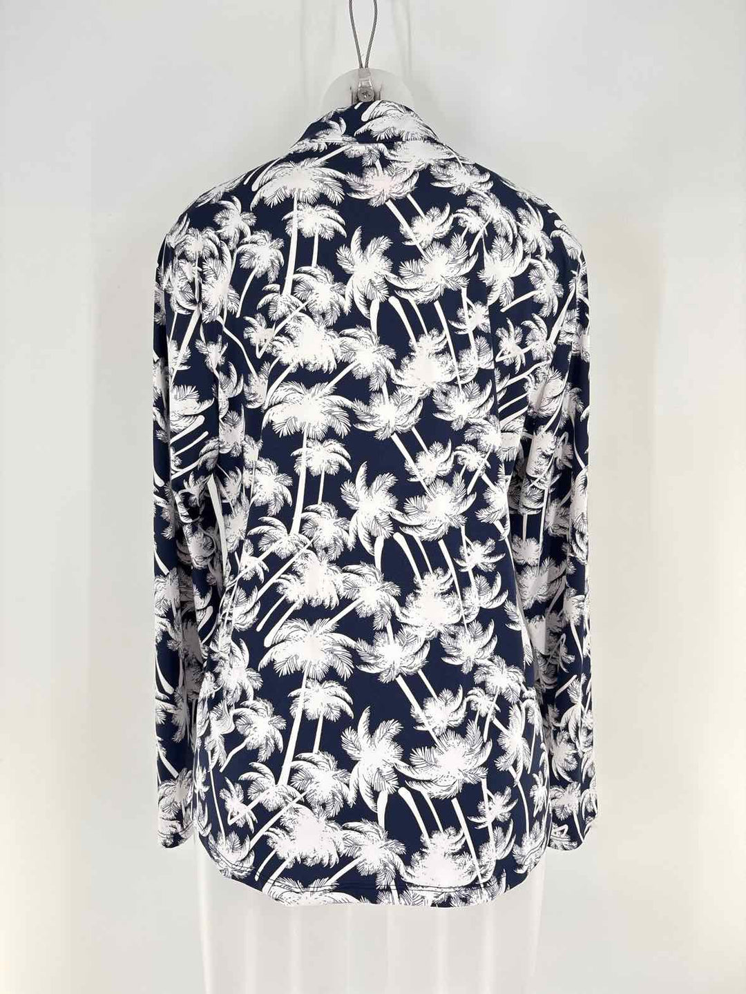Size L Navy Print Shirt