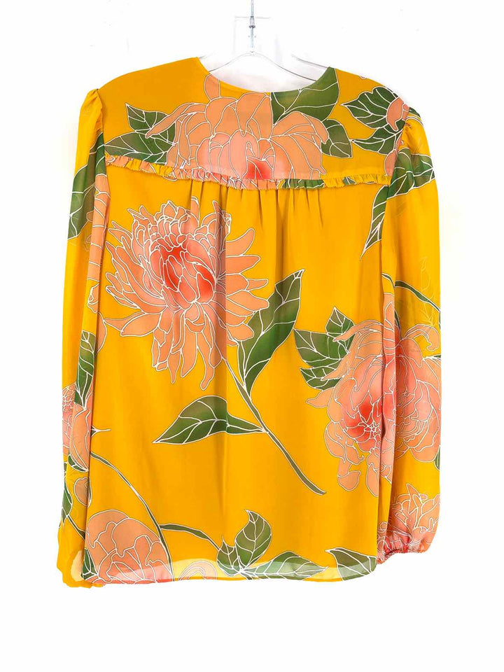 Size S TRINA TURK Yellow Shirt
