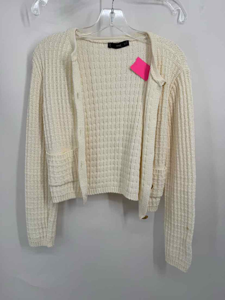 Size S MNG Cream Sweater