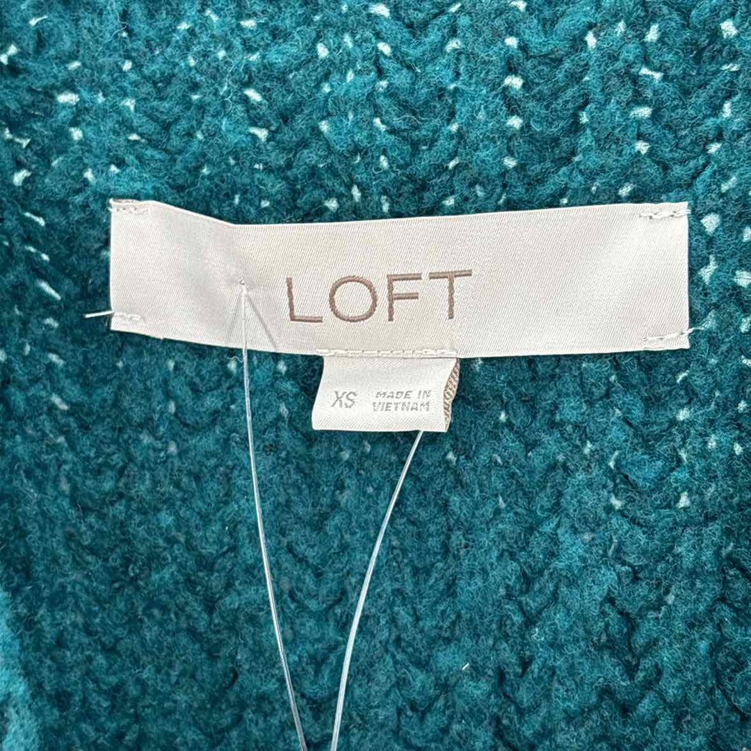 Size XS LOFT Green Sweater