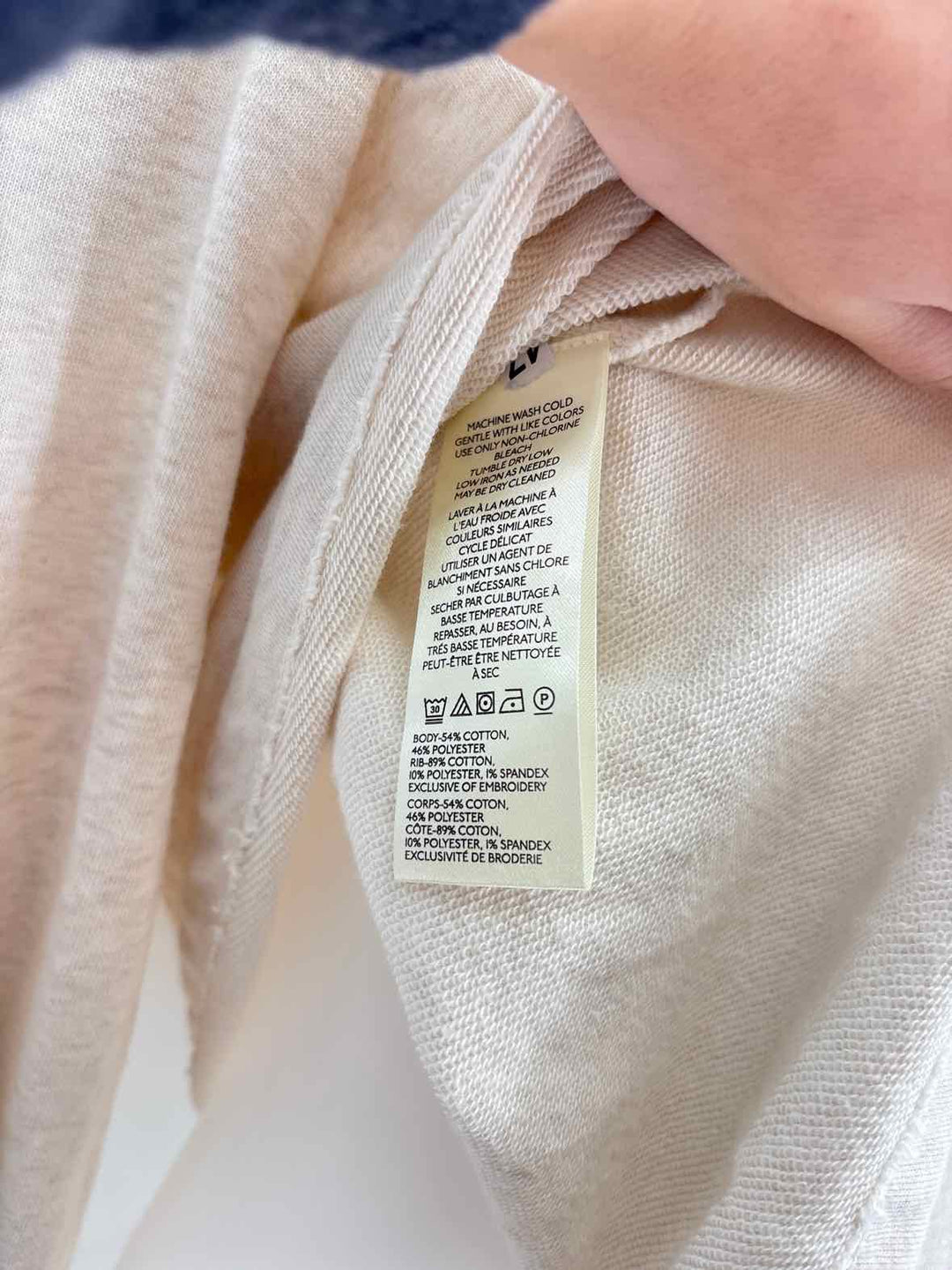 Size M MAEVE Ivory Shirt