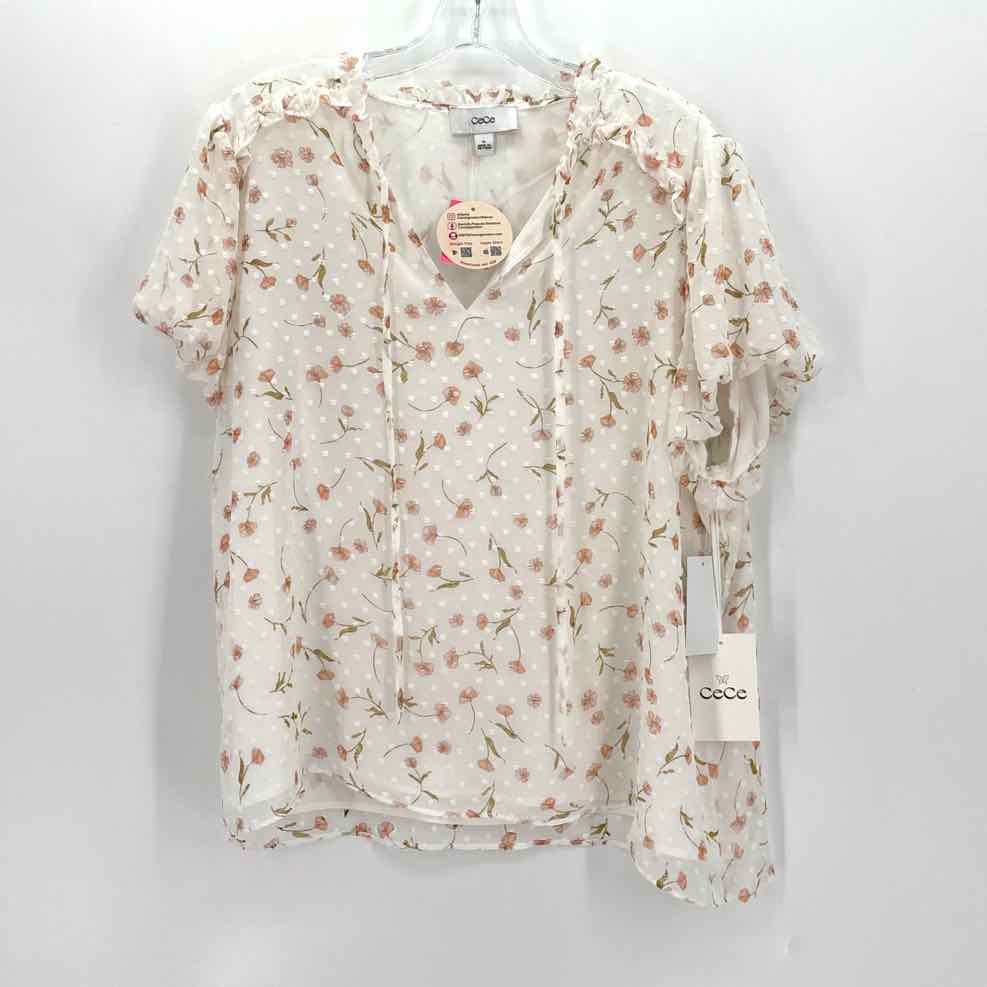 Size XL CECE Ivory Shirt