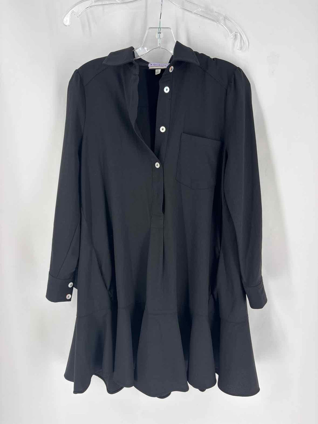Size S TUCKERNUCK Black Dress