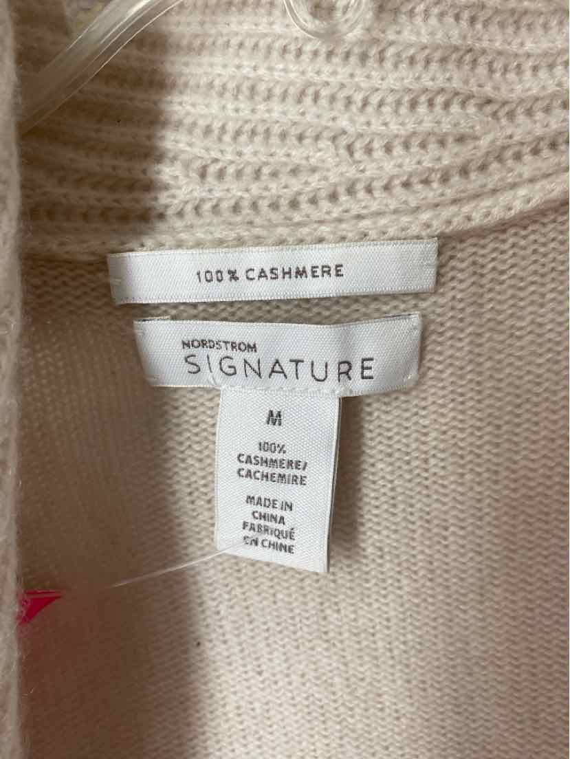 Size M NORDSTROM SIGNATURE Cream Sweater