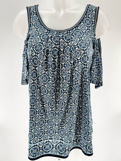 Size M MAX STUDIO Blue Shirt