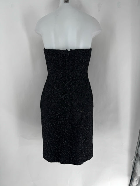 Size 8 J Crew Black Lace Dress