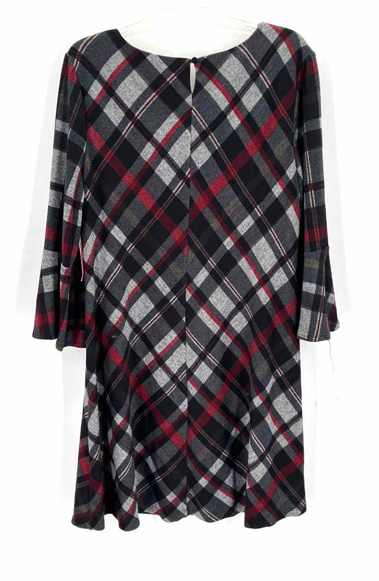 Size XL J HOWARD Black Print Dress