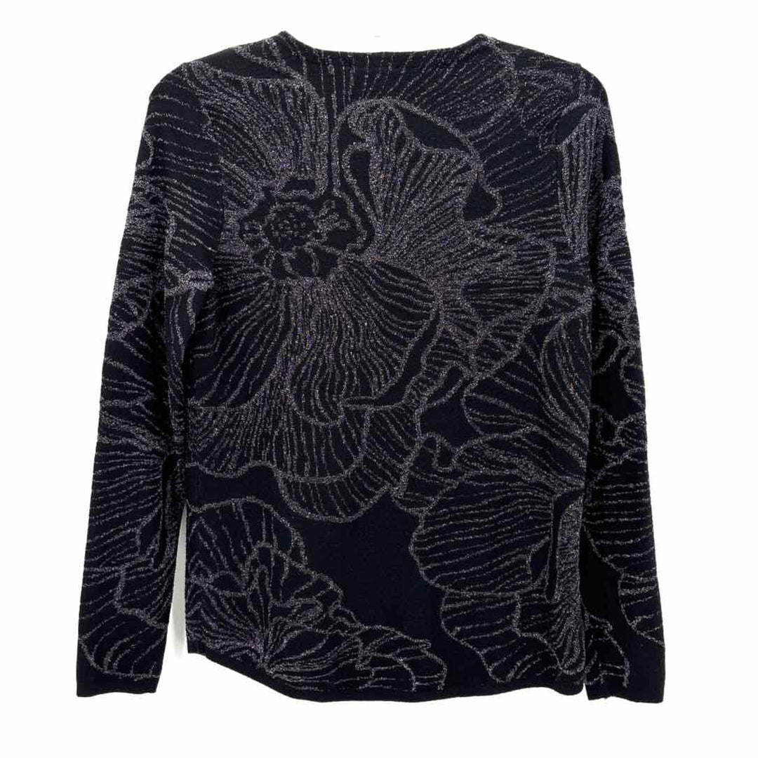 Size M Chico's Black Knit Sweater