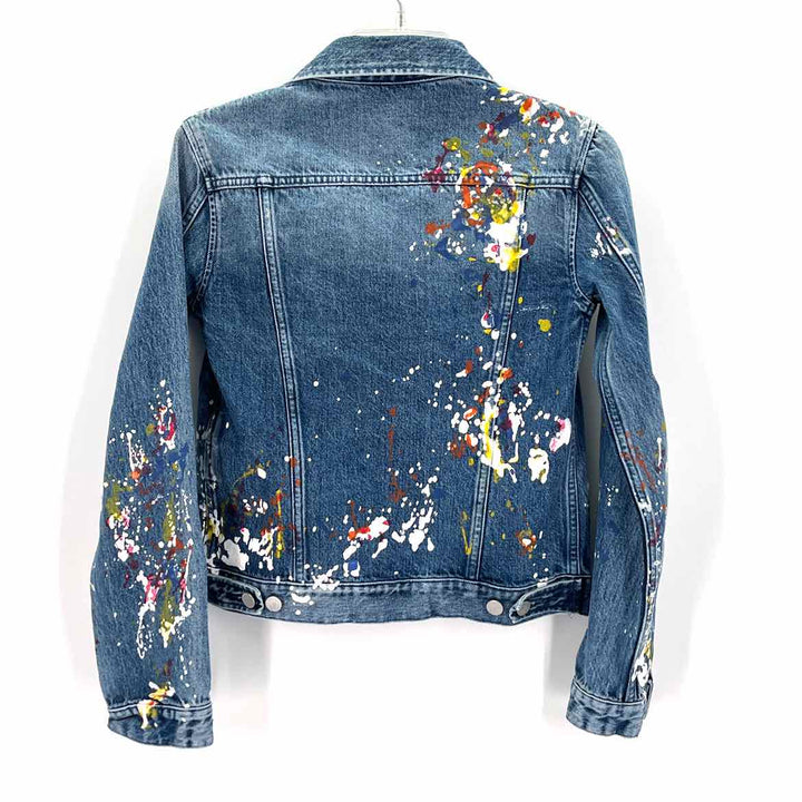 Size XS Calvin Klein Blue Denim Jacket