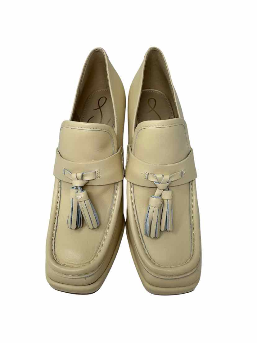 Shoe Size 7.5 Sam Edeleman Tan Leather Loafers