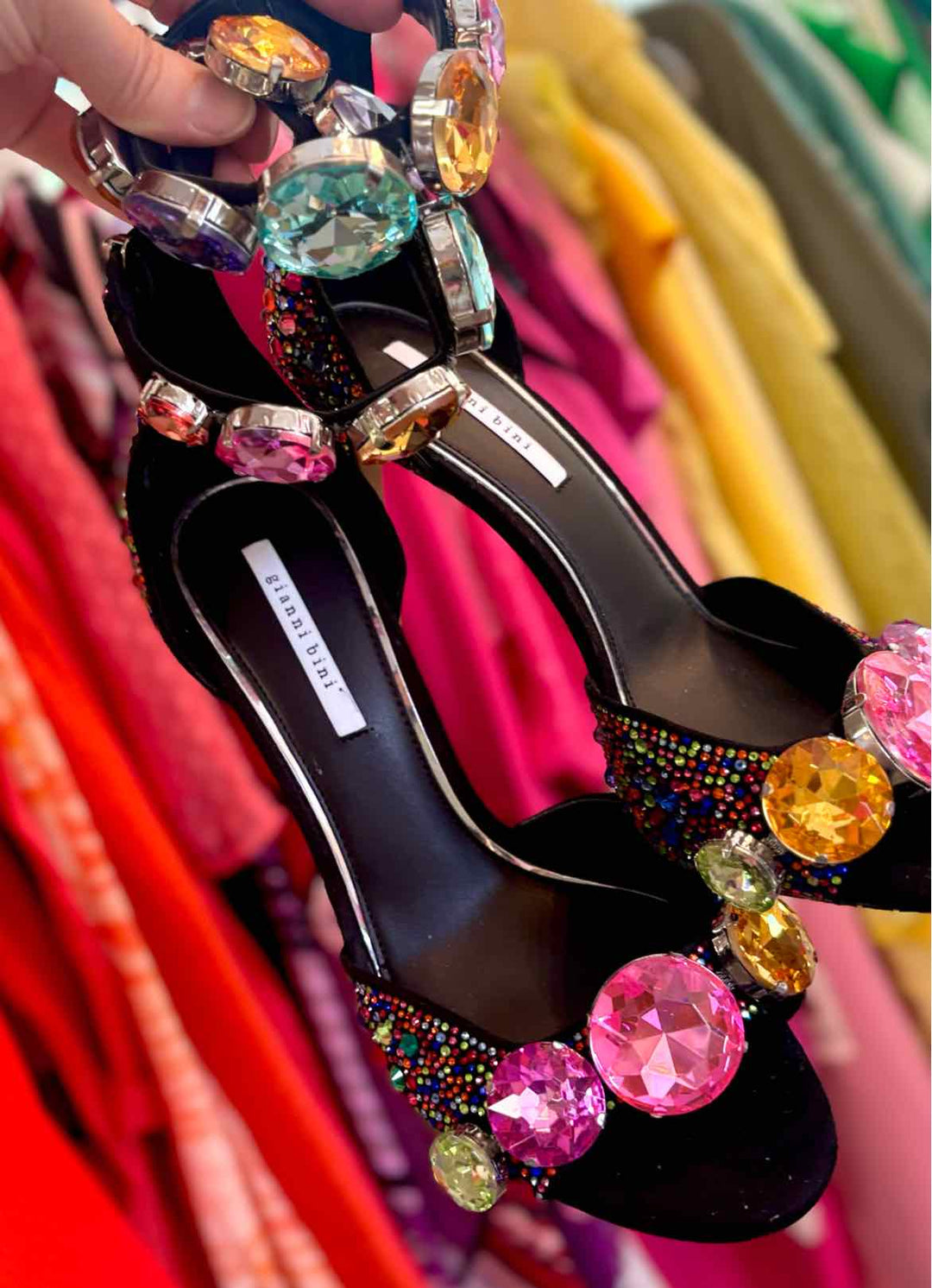 Shoe Size 9 Gianni Bini Multi-Color Pumps
