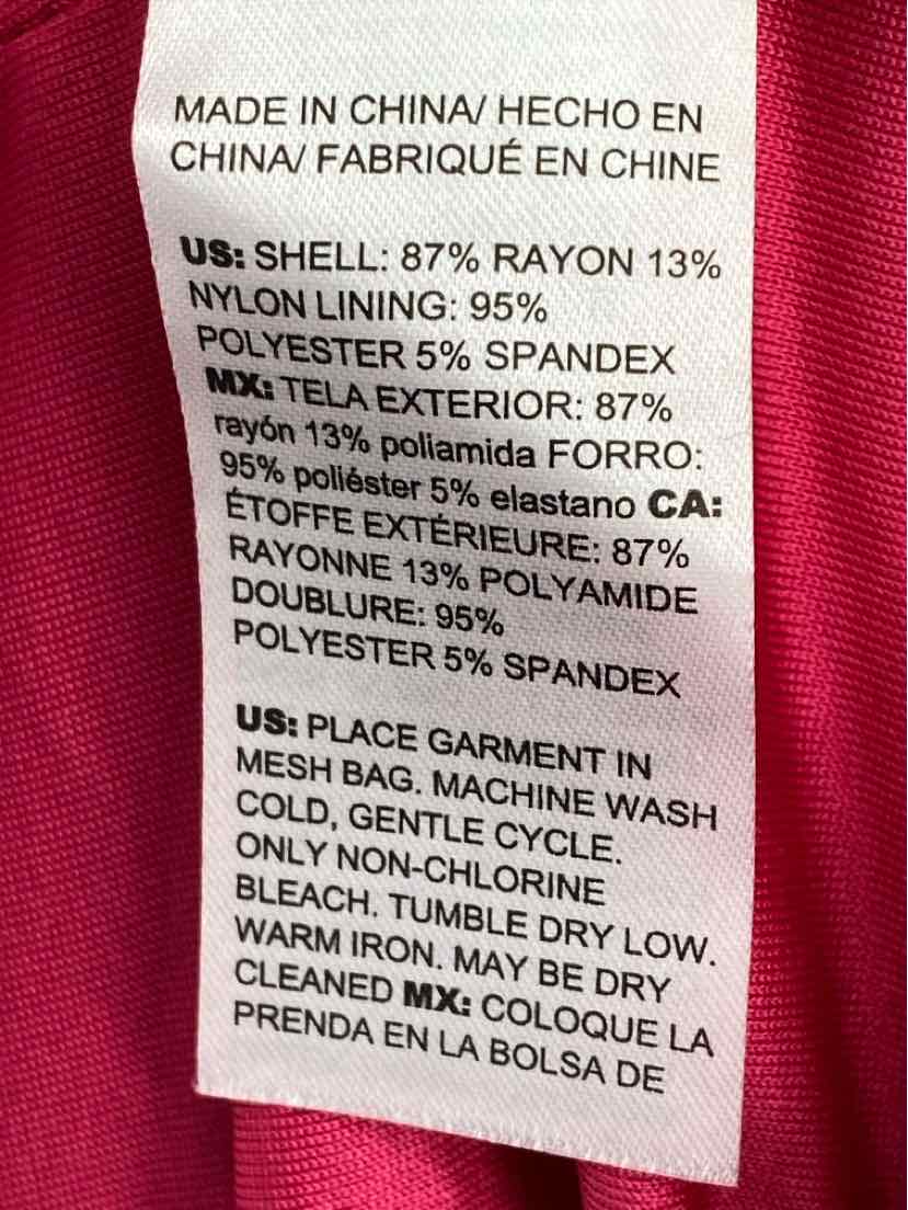 Size 00 Chico's Fuschia Knit Dress