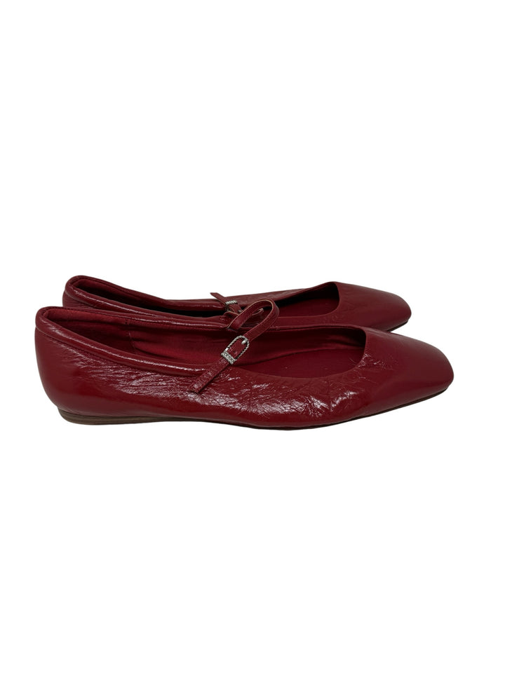 Shoe Size 9.5 Dolce Vita Red Leather Flats
