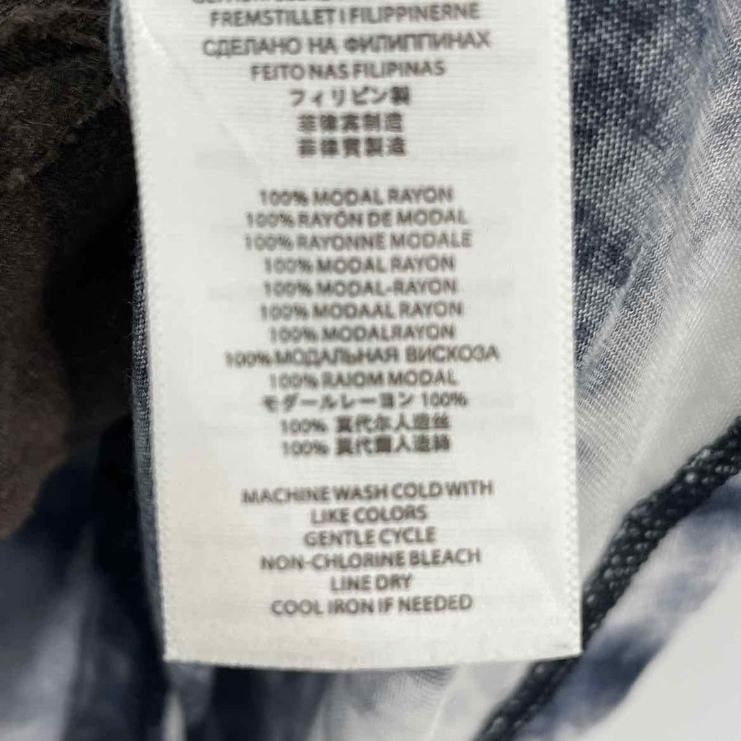 Size L Michael Kors Blue Print Shirt