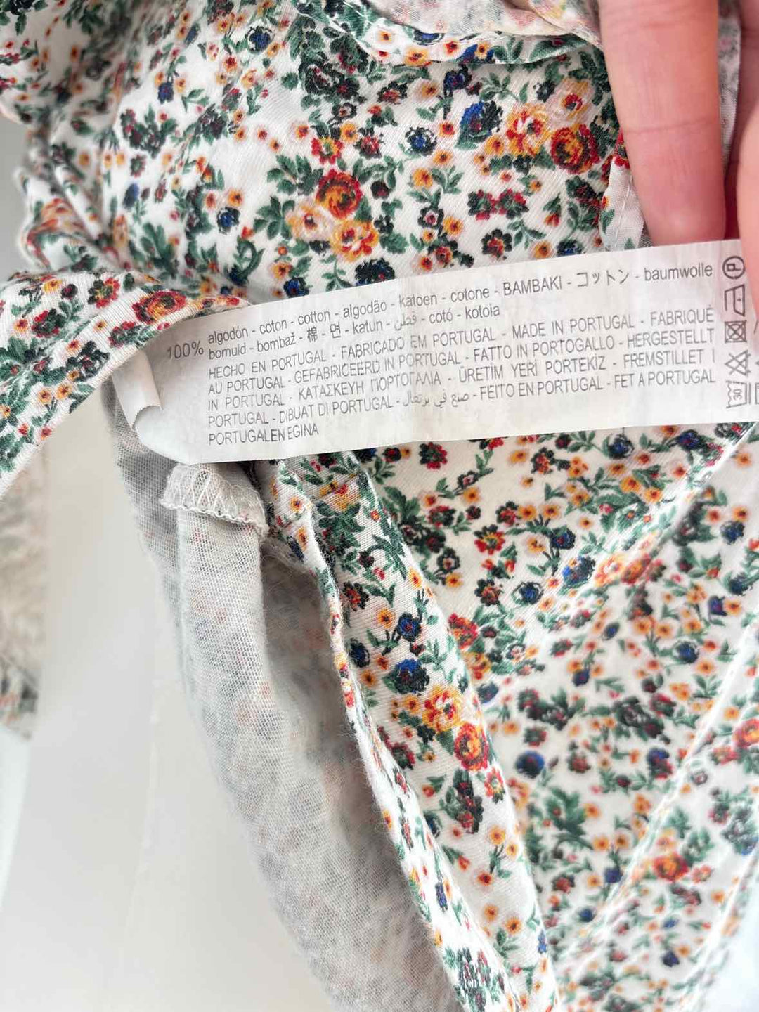 Size M ZARA Multi-Color Shirt
