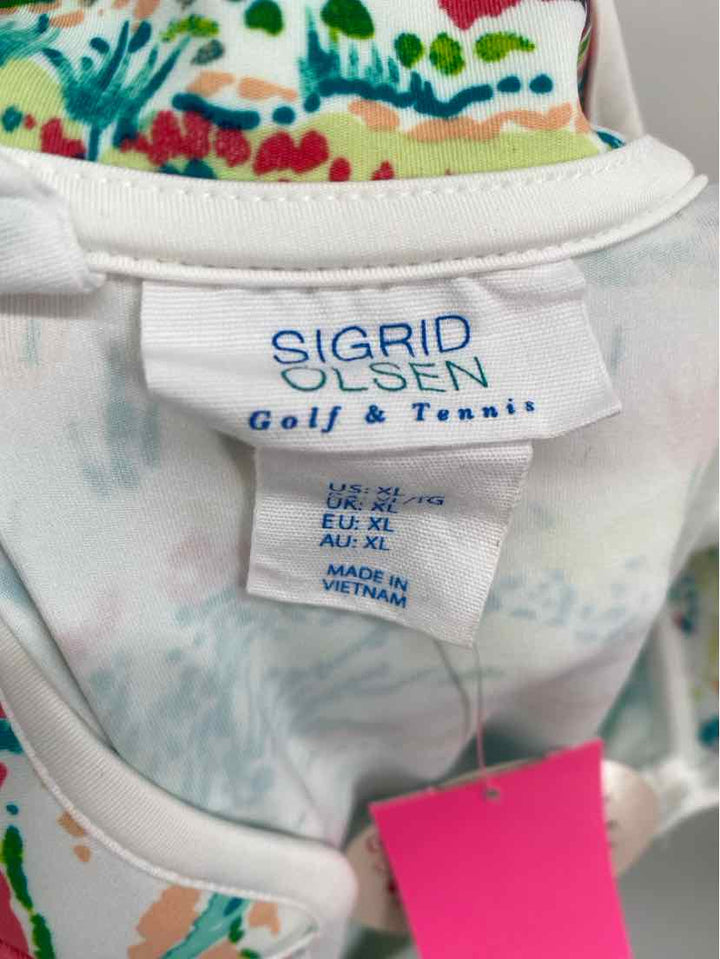 Size XL SIGRID OLSEN Multi-Color Dress