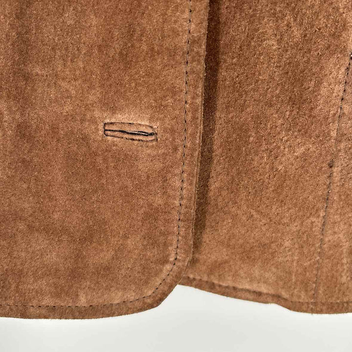 Size M Brown Leather Jacket
